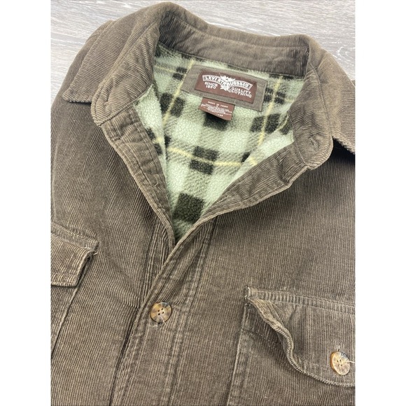 Levi's Other - Vintage Levi's Jacket Mens Large Brown Corduroy Flannel Lined Button Shirt Y2K